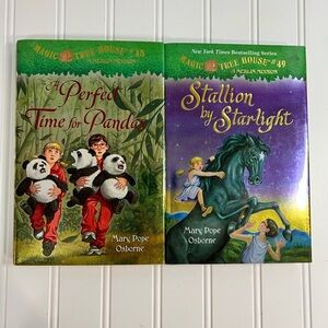 Magic Tree House Hardcover Books #48, 49